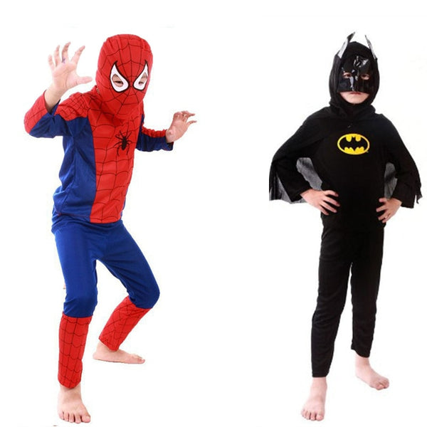 Super Hero Cosplay Children Halloween Anime Movie Costumes Carnival Purim Parade